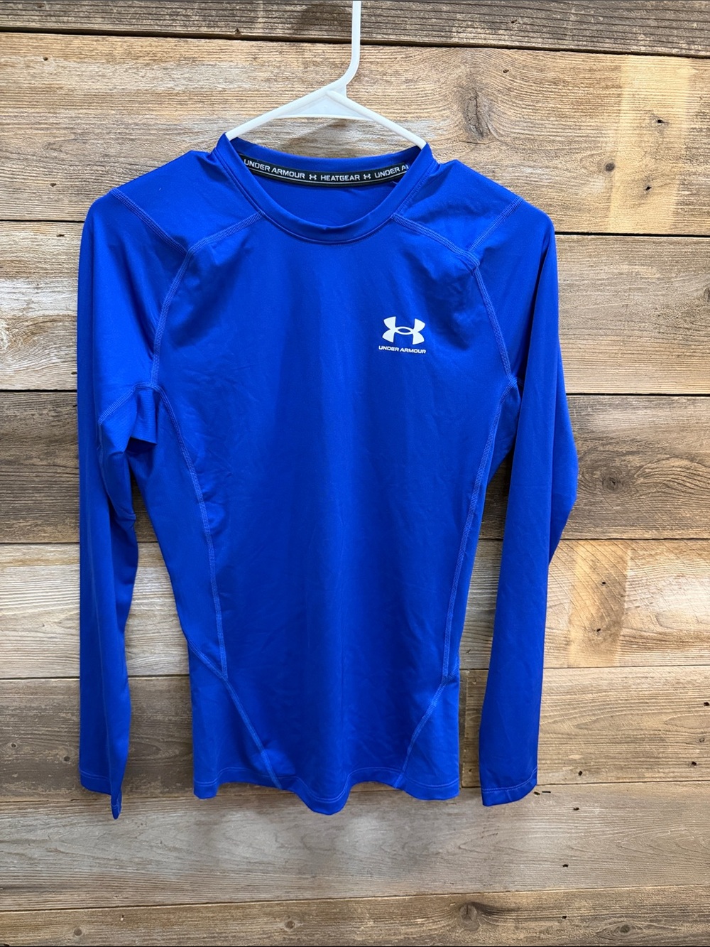 Under Armour Bright Blue Long Sleeve Performance Top